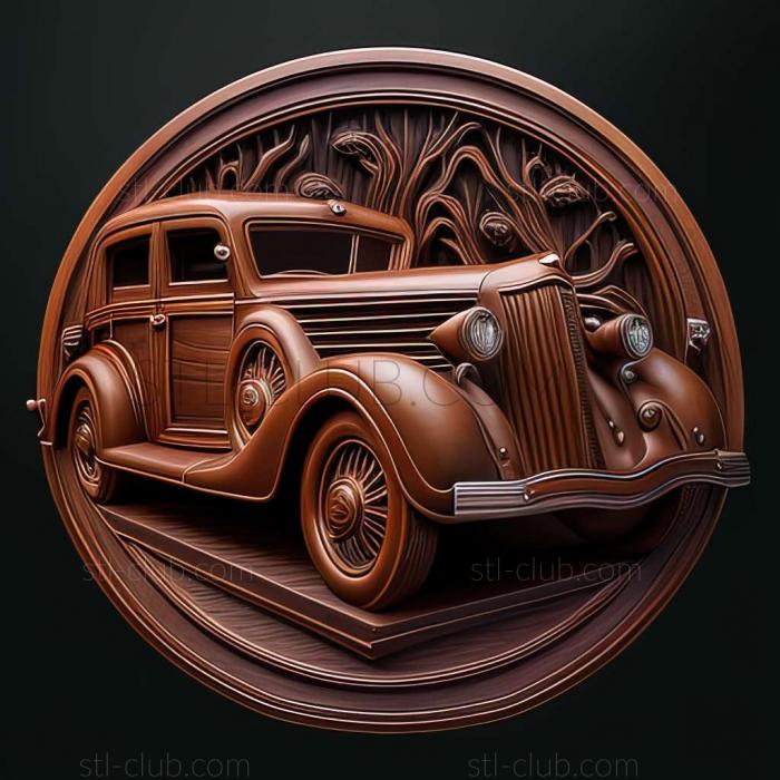 3D model Packard Station Sedan (STL)